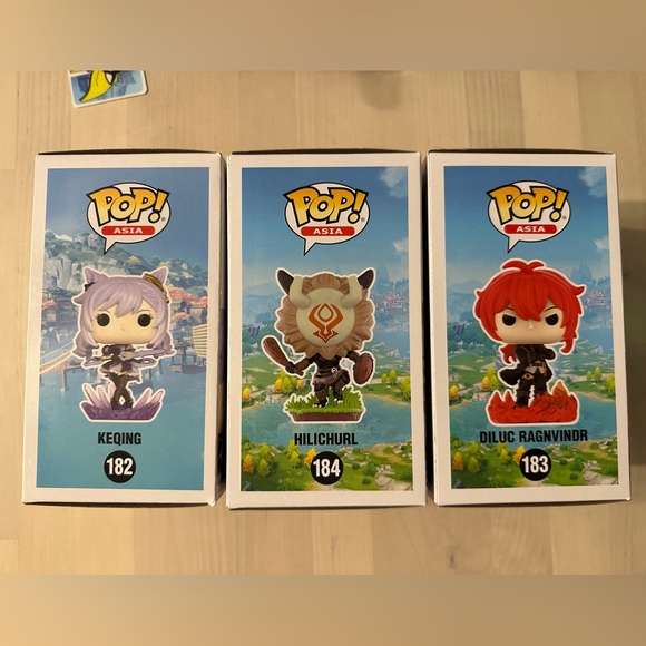 SDCC 2023 Funko Genshin Impact lot of 3 all pre-release exclusives! - Picture 10 of 16